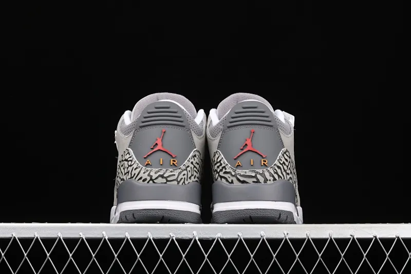 All categories Air Jordan Jordan series basketball shoes Air Jordan 3 J version Air Jordan 3 "Cool Grey" AJ3 Joe 3 Gray Wolf CT8532-012